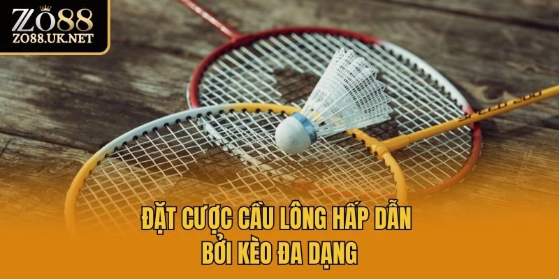 Đặt cược cầu lông hấp dẫn bởi kèo đa dạng