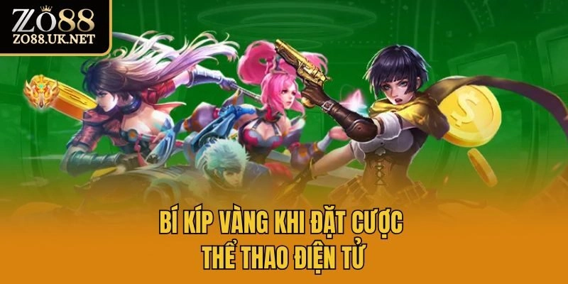 Bí kíp vàng khi đặt cược thể thao điện tử