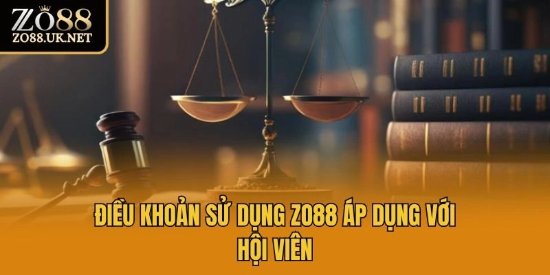 Điều khoản sử dụng Zo88 áp dụng với hội viên
